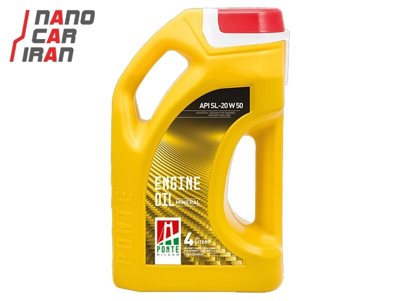 روغن موتور بنزینی 3.5 لیتری پونته میلانو API SL-20W50